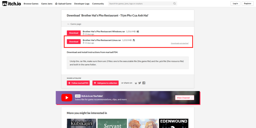 cách chơi Tiệm Phở Anh Hai Cậu Vàng trên MacBook