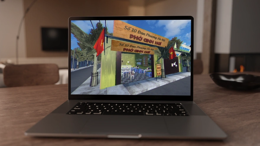 cách chơi Tiệm Phở Anh Hai Cậu Vàng trên MacBook