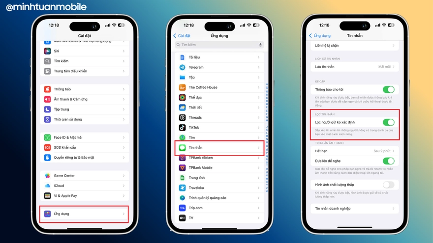 Cách lọc cuộc gọi rác trên iPhone chạy iOS 26
