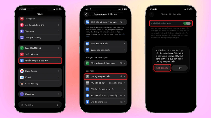 cách cài đặt Tiệm Phở Của Anh Hai trên ios