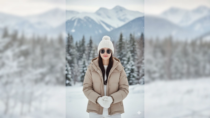 Câu lệnh check in giữa trời tuyết mùa đông không cần đi xa