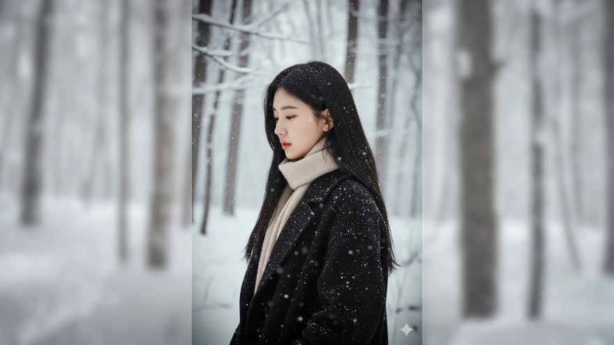 Câu lệnh check in giữa trời tuyết mùa đông không cần đi xa