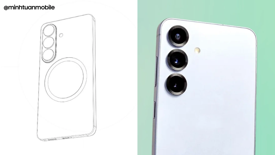 Samsung Galaxy S26 hé lộ thân máy mỏng 6.9mm, hỗ trợ sạc Qi2