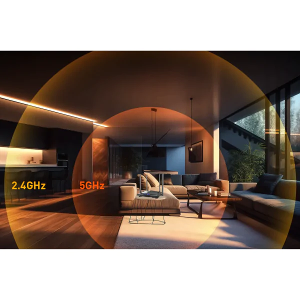 Bộ Router Wifi Tenda AC10 có độ nhạy thu đến 6 dBi&nbsp;