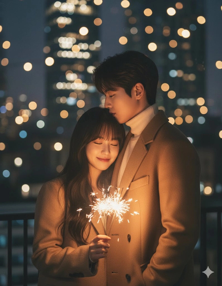 Câu lệnh chụp ảnh pháo hoa cùng người yêu 