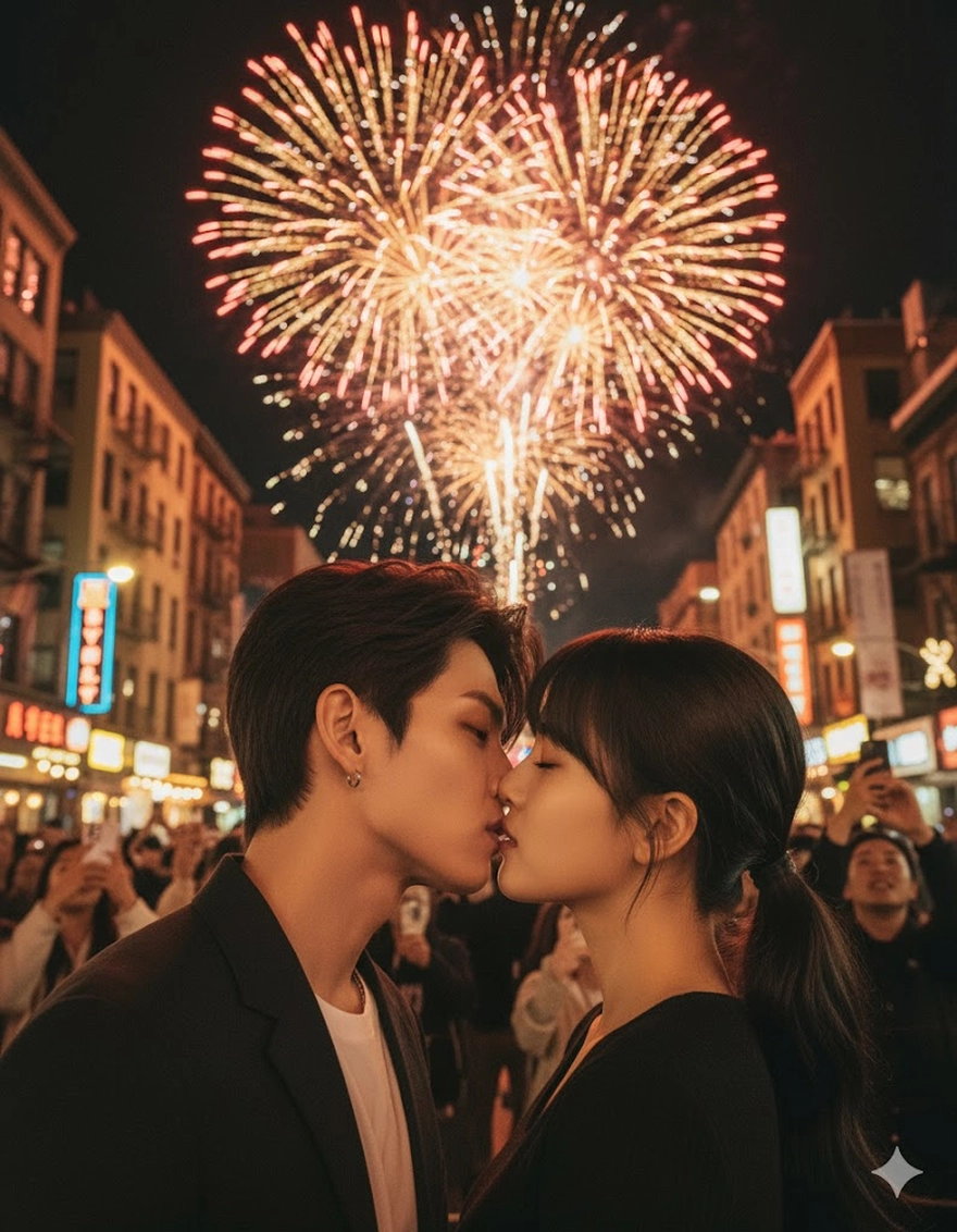 Câu lệnh chụp ảnh pháo hoa cùng người yêu 