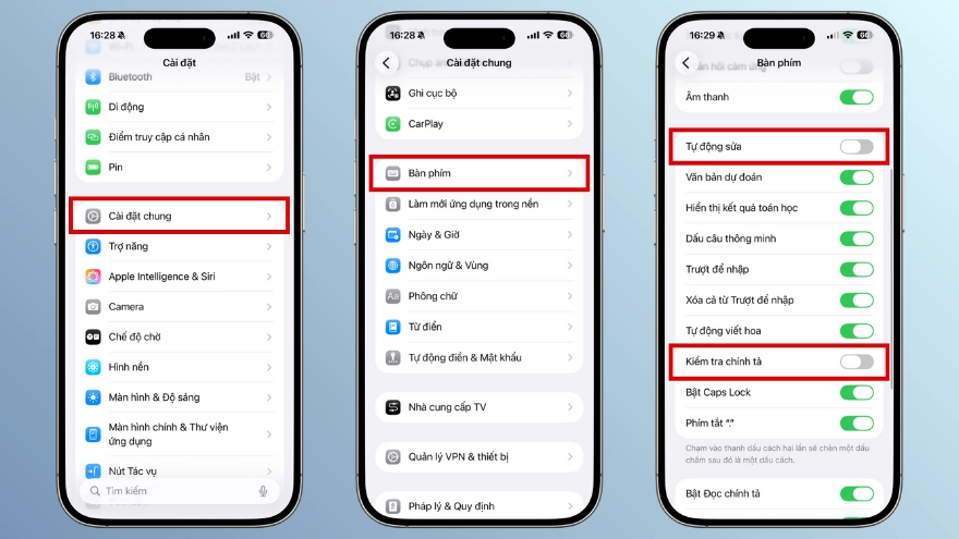 Cách khắc phục lỗi liệt bàn phím trên iOS 26.1