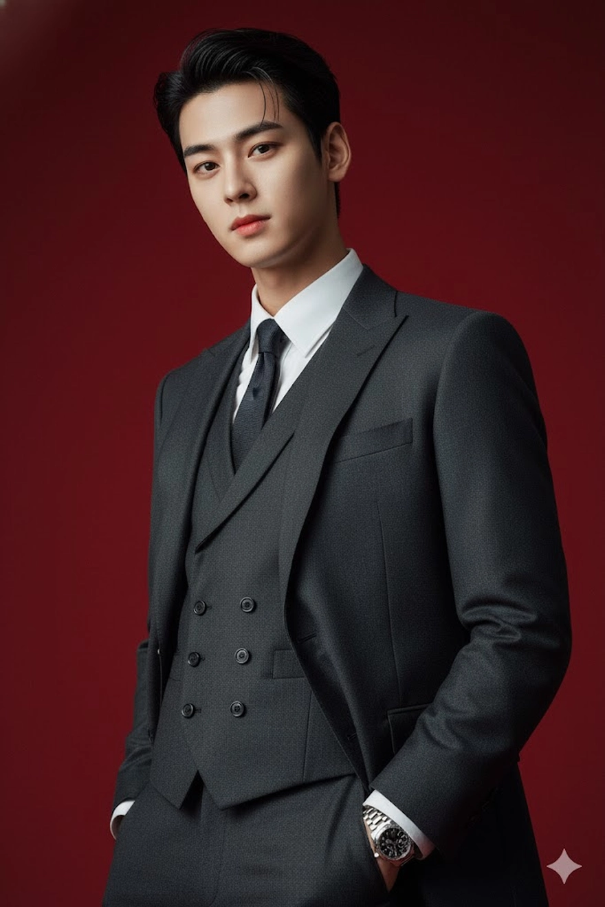 Câu lệnh tạo ảnh profile cho nam thần thái chuyên nghiệp