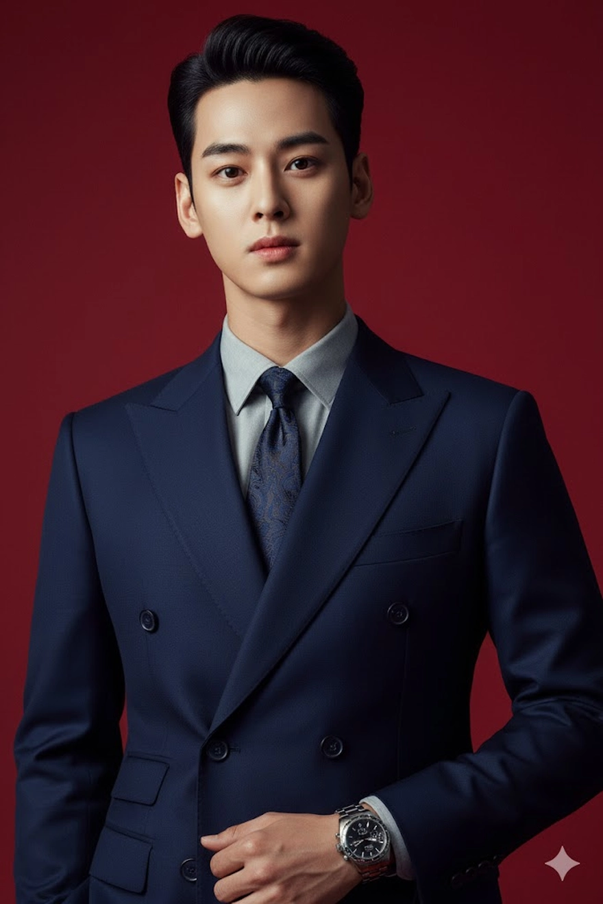 Câu lệnh tạo ảnh profile cho nam thần thái chuyên nghiệp