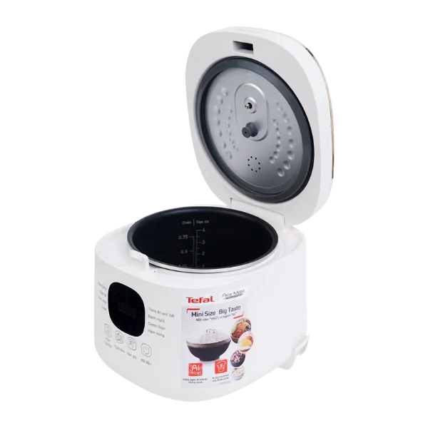 Nồi cơm điện có thiết kế nhỏ gọn và hiện đại