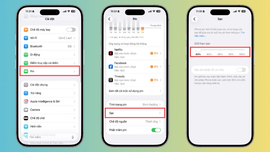 Cách khắc phục hao pin nóng máy trên iOS 26.1