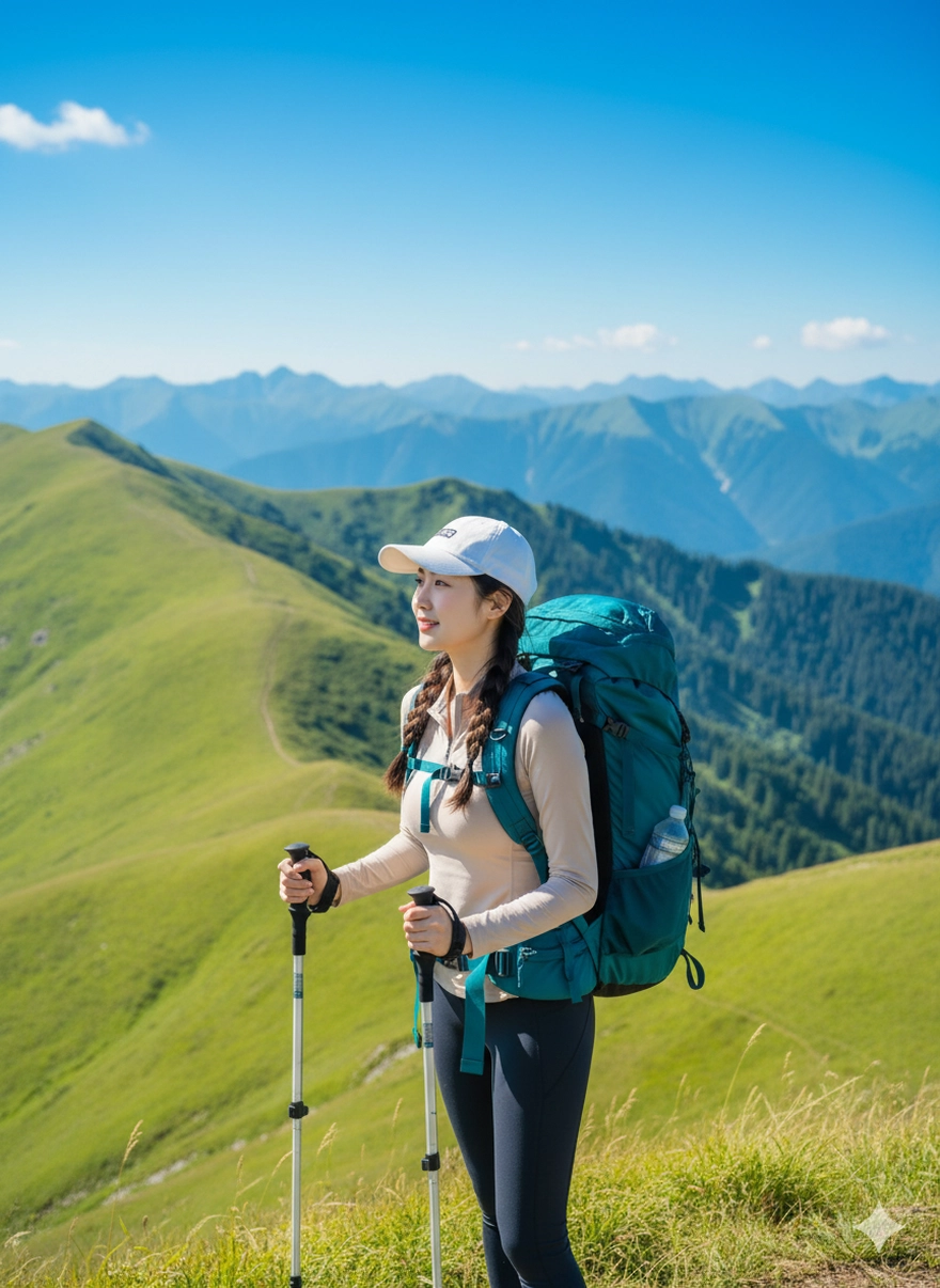 Câu lệnh Gemini tạo ảnh leo núi trekking ngay tại nhà 