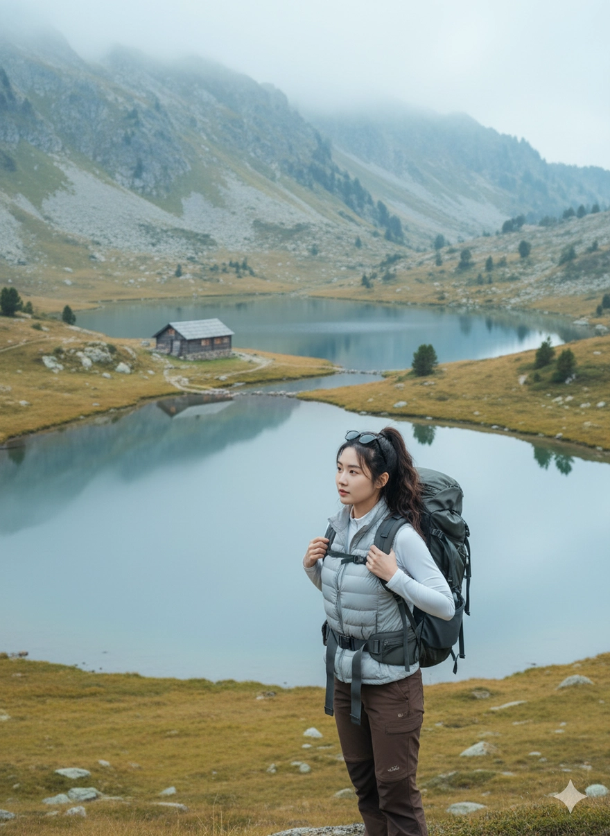 Câu lệnh Gemini tạo ảnh leo núi trekking ngay tại nhà 