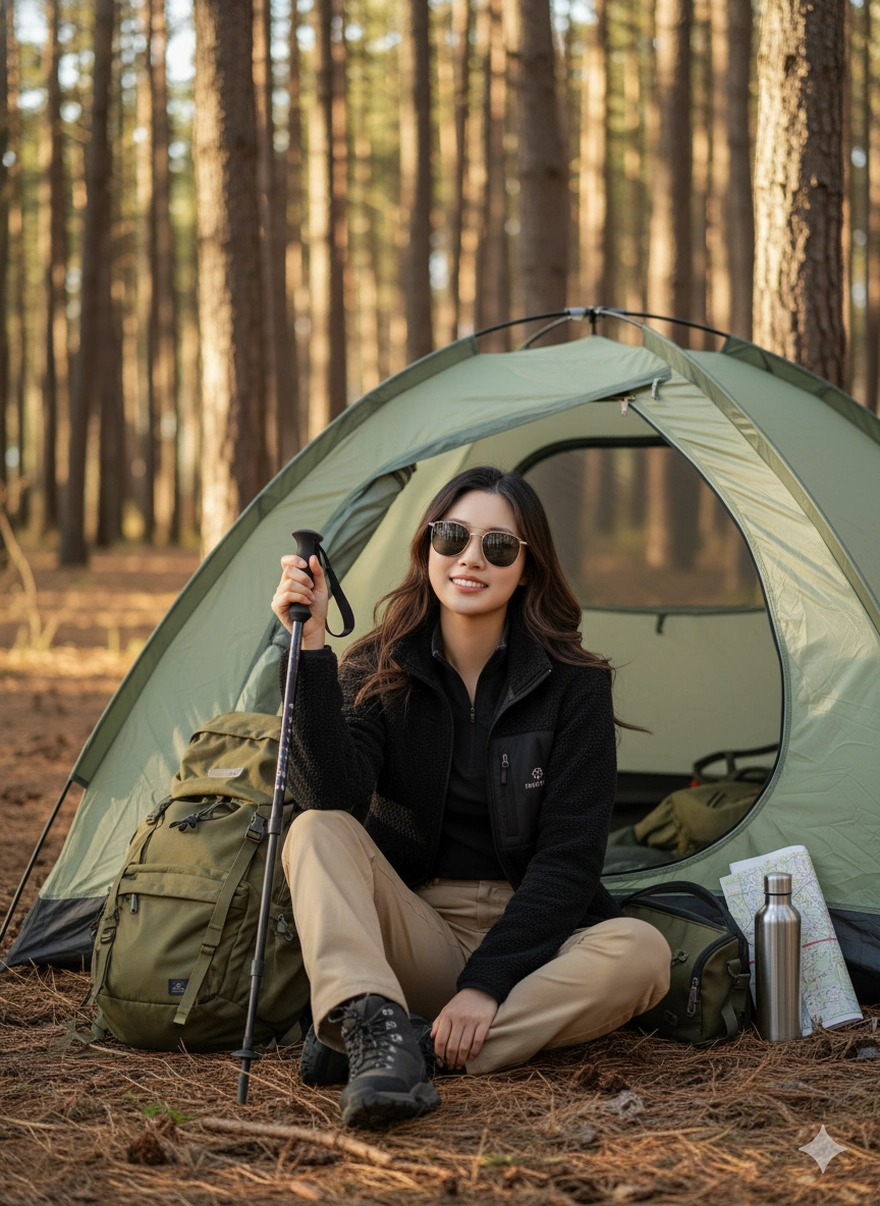 Câu lệnh Gemini tạo ảnh leo núi trekking ngay tại nhà 