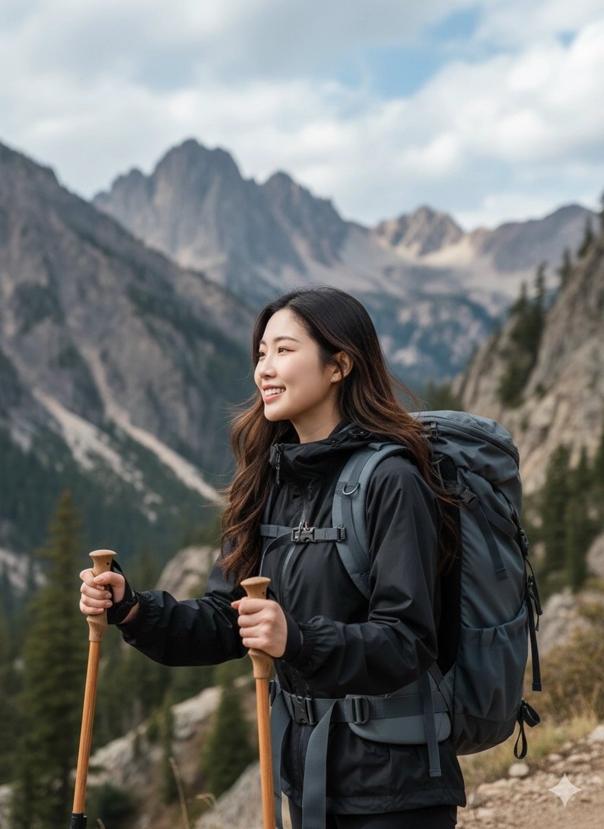 Câu lệnh Gemini tạo ảnh leo núi trekking ngay tại nhà 