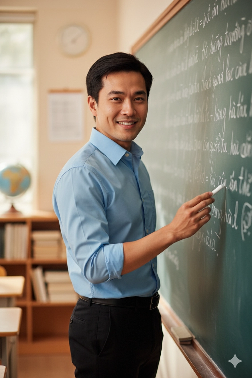 Câu lệnh tạo ảnh tặng Thầy giáo tri ân 20/11 với Gemini