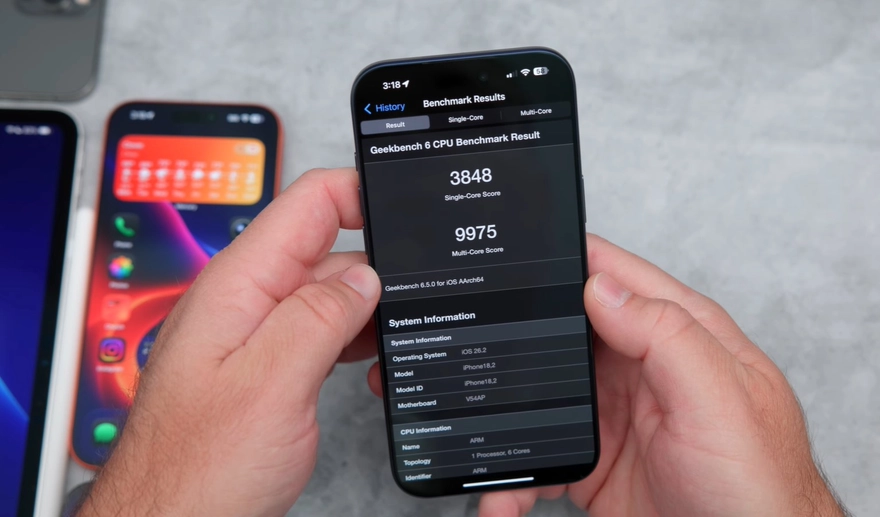 Đánh giá pin và hiệu năng iOS 26.2 Beta 3