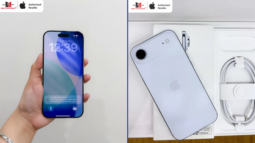 Đều là camera 1 mắt, nên chọn iPhone Air hay iPhone 16e