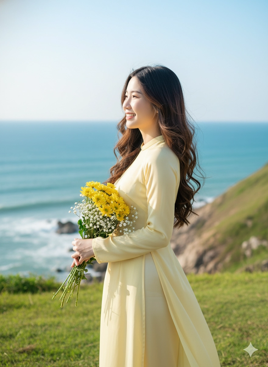 Mặc áo dài đi khắp các tỉnh thành Việt Nam với 1 câu lệnh