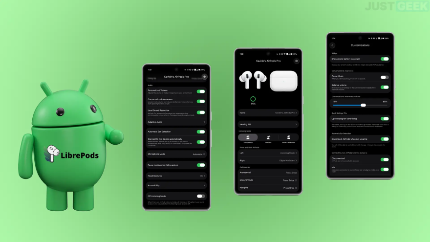 LibrePods mang trải nghiệm AirPods chuẩn Apple lên Android