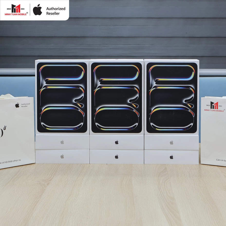 iPad Pro M5 và MacBook Pro M5 về hàng tại Minh Tuấn Mobile 