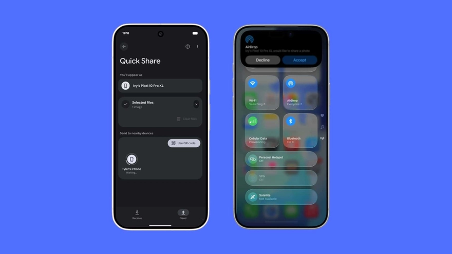 Người dùng iPhone hiện có thể AirDrop tệp đến điện thoại Android