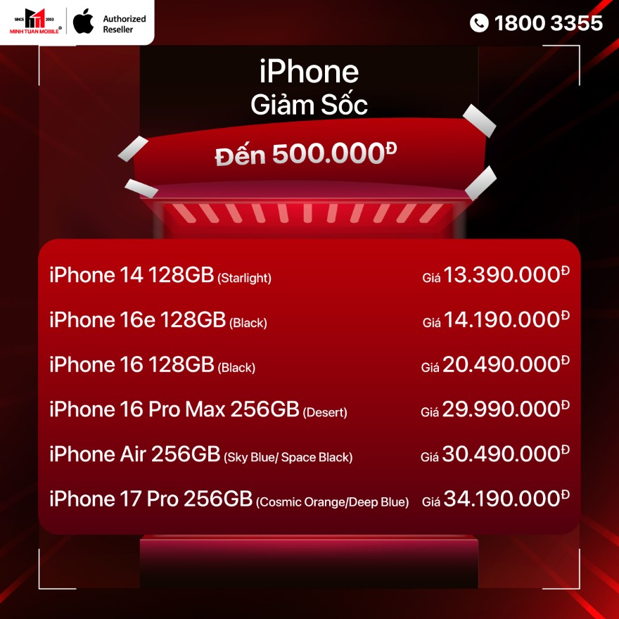 Black Friday & Cyber Monday tại Minh Tuấn Mobile