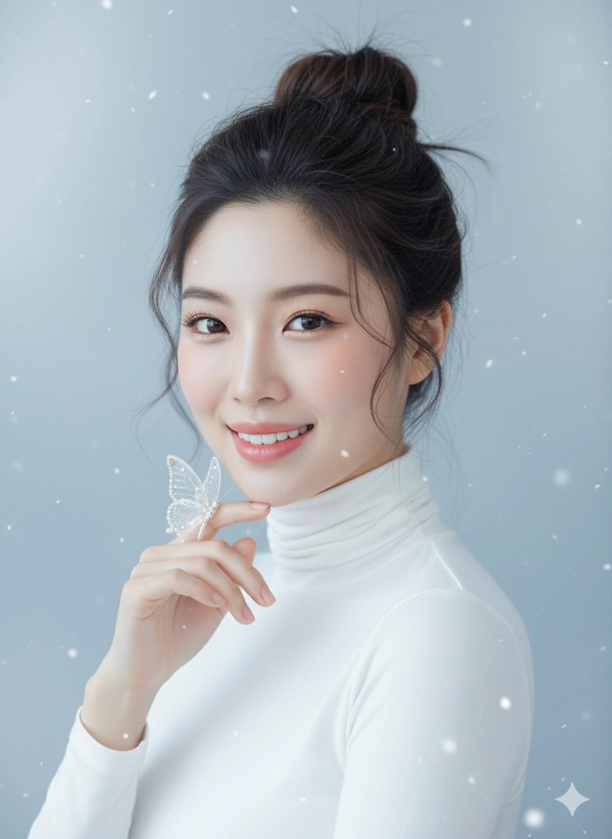 Prompt Gemini chụp ảnh beauty mùa đông không tốn 1 xu