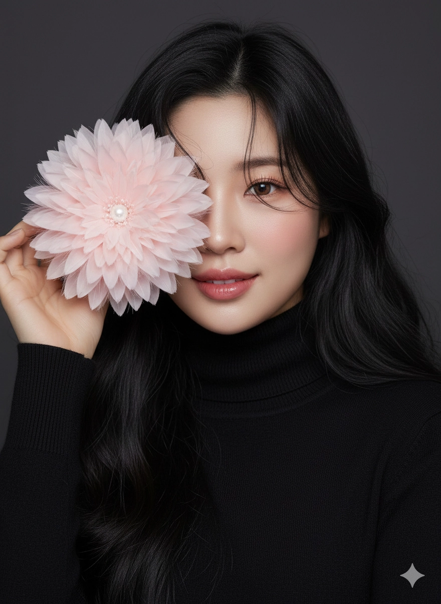 Prompt Gemini chụp ảnh beauty mùa đông không tốn 1 xu