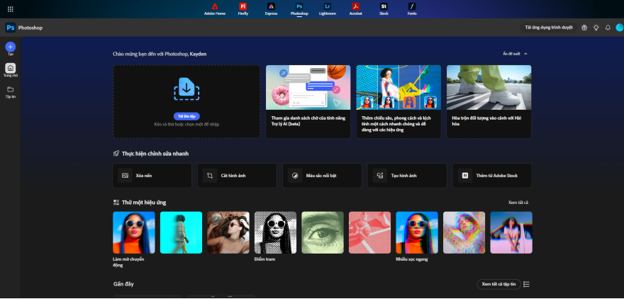 cách nhận miễn phí 1 năm Photoshop Web