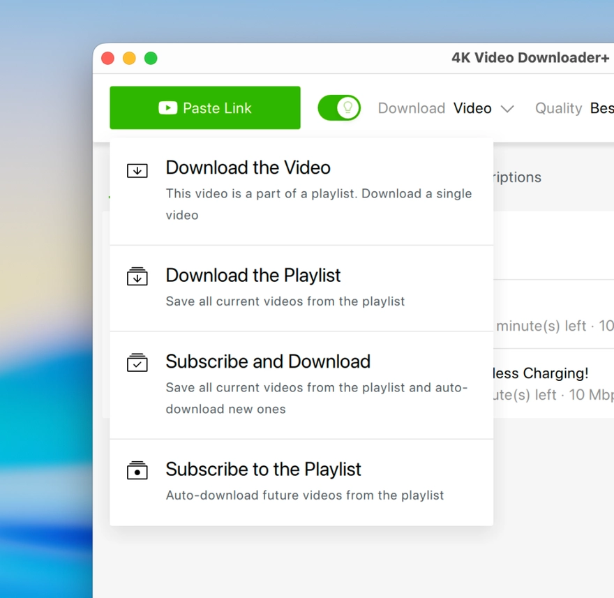 Cách tải video YouTube và 8K miễn phí trên MacBook
