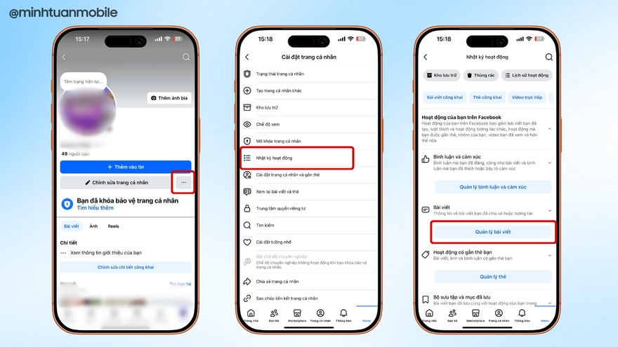 Cách xóa tất cả bài viết Facebook chỉ trong 5 phút