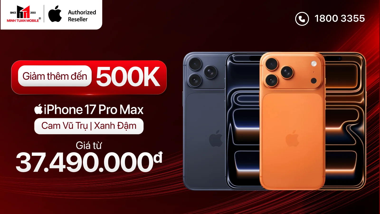 iPhone 17 Pro Max - siêu phẩm đáng mua nhất mùa Black Friday