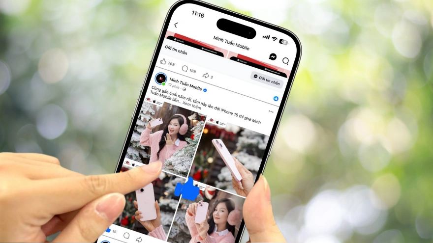 Facebook ra mắt tính năng mới Double Tap thả like như instagram