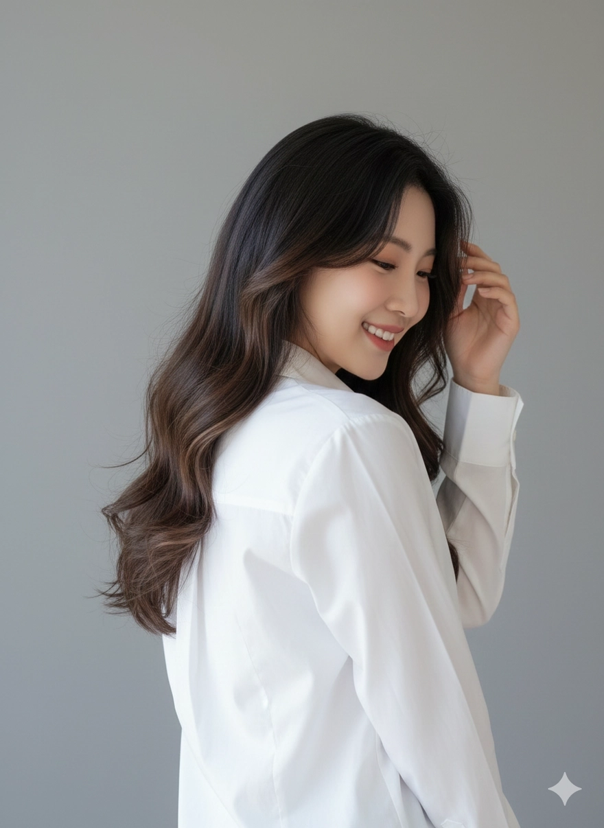 Prompt Gemini tạo ảnh profile cùng sơ mi trắng thanh lịch