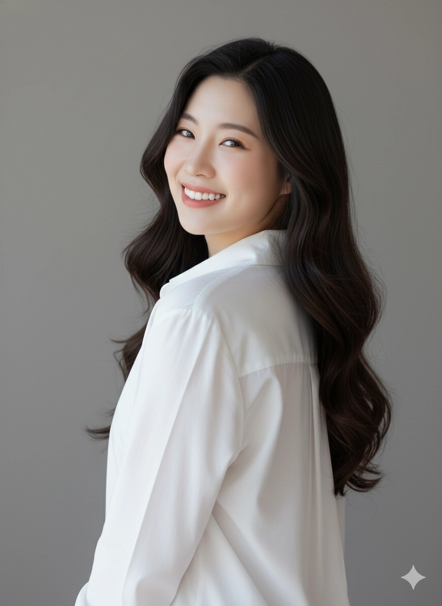 Prompt Gemini tạo ảnh profile cùng sơ mi trắng thanh lịch