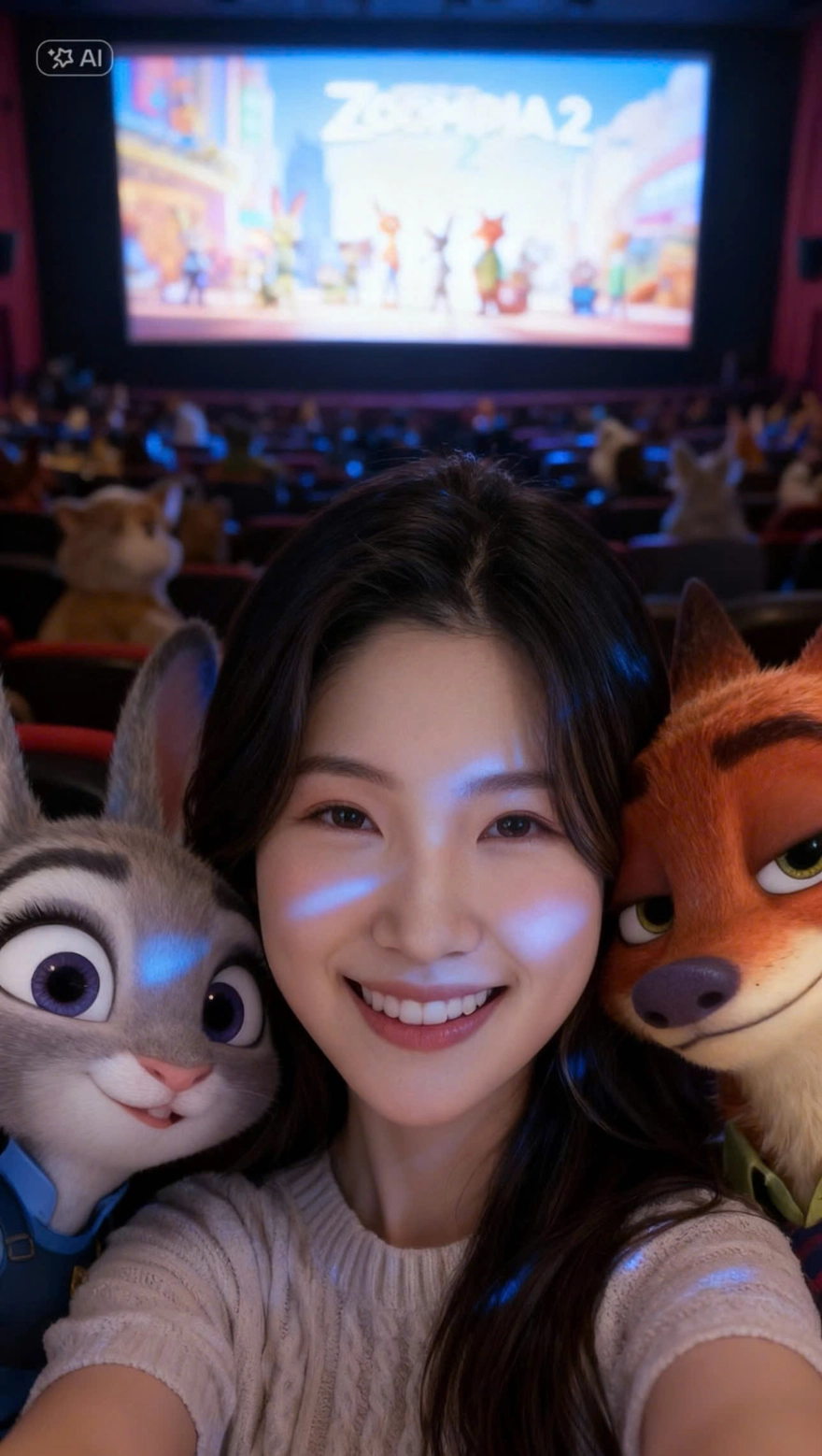 Cách tạo ảnh chụp cùng Zootopia bằng Capcut