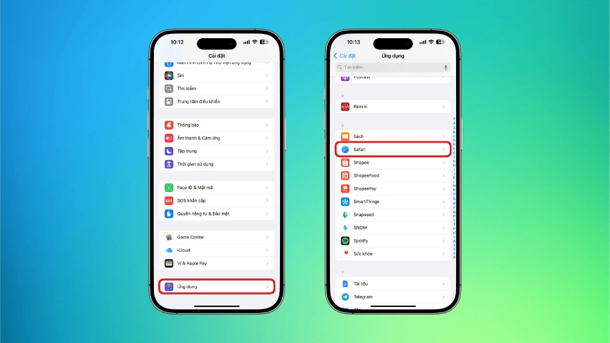 cách bật chế độ 120Hz cho Safari trên iPhone