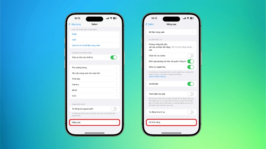 cách bật chế độ 120Hz cho Safari trên iPhone