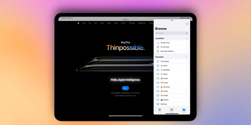 Apple “hồi sinh” thao tác đa nhiệm từng có trên iPadOS 26.2