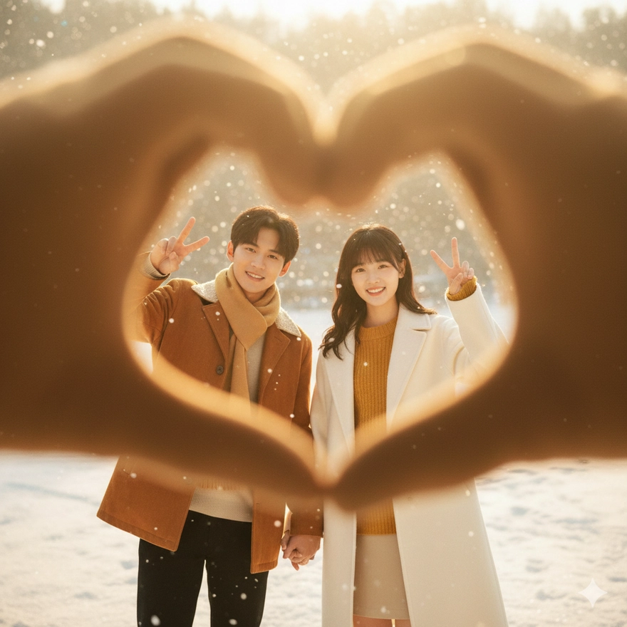 Câu lệnh Gemini tạo ảnh concept cưới cho cặp đôi