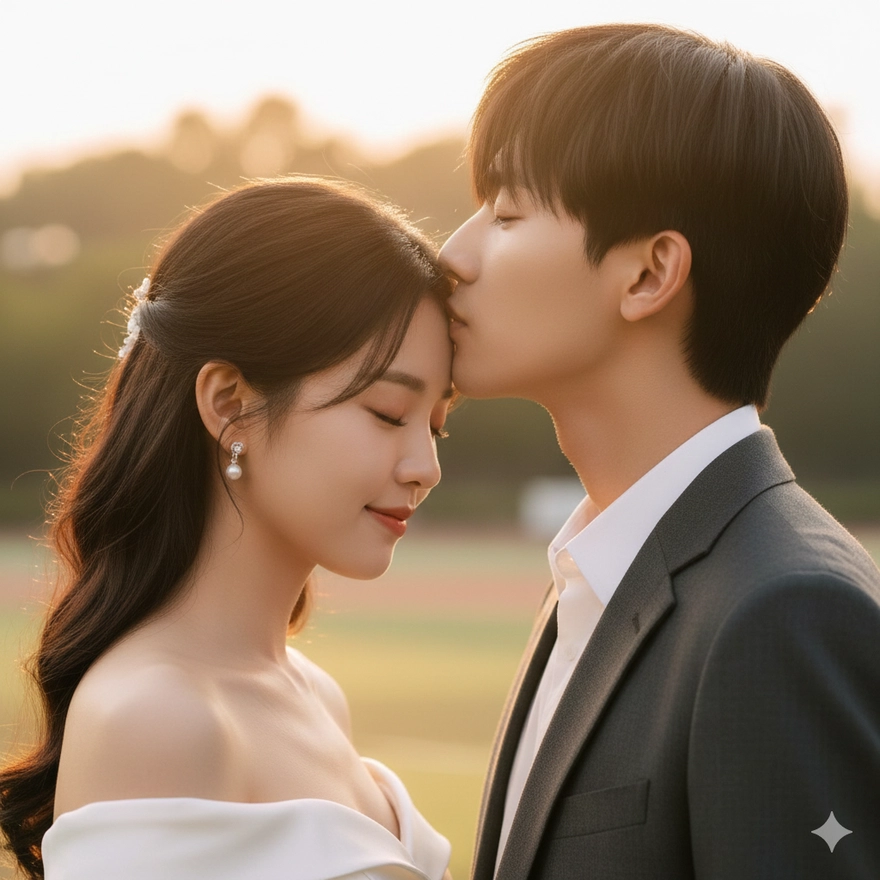 Câu lệnh Gemini tạo ảnh concept cưới cho cặp đôi