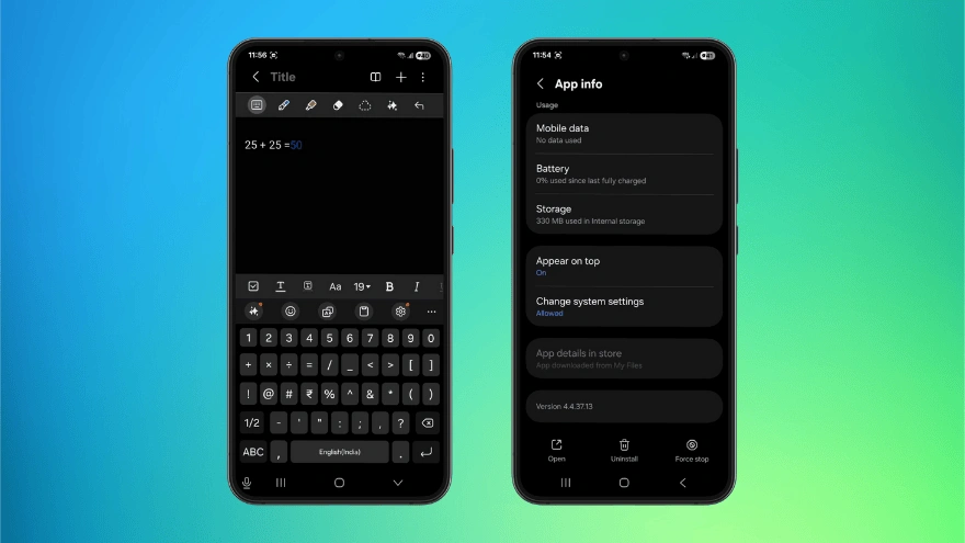  Giải toán tự động cho mọi điện thoại Galaxy