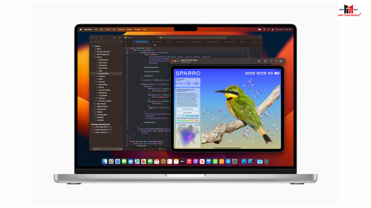 Sức mạnh của Chip M2