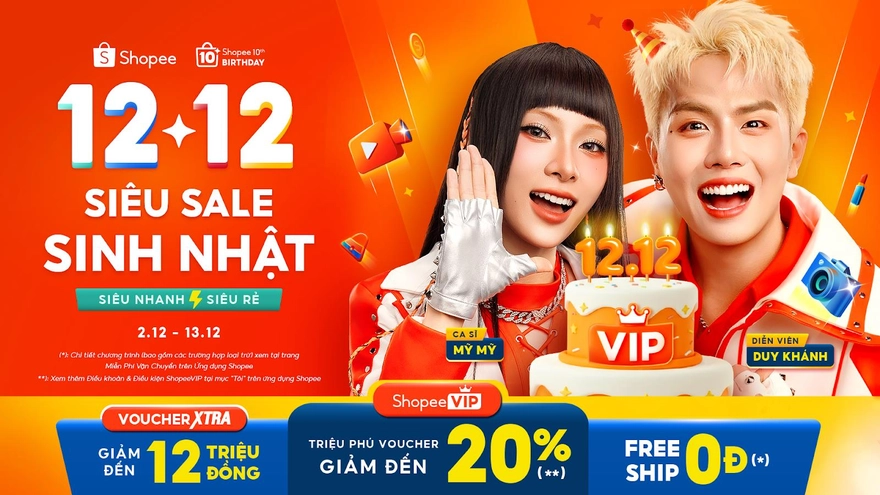 Mẹo săn sale Đại hội Shopee 12/12 lớn nhất năm