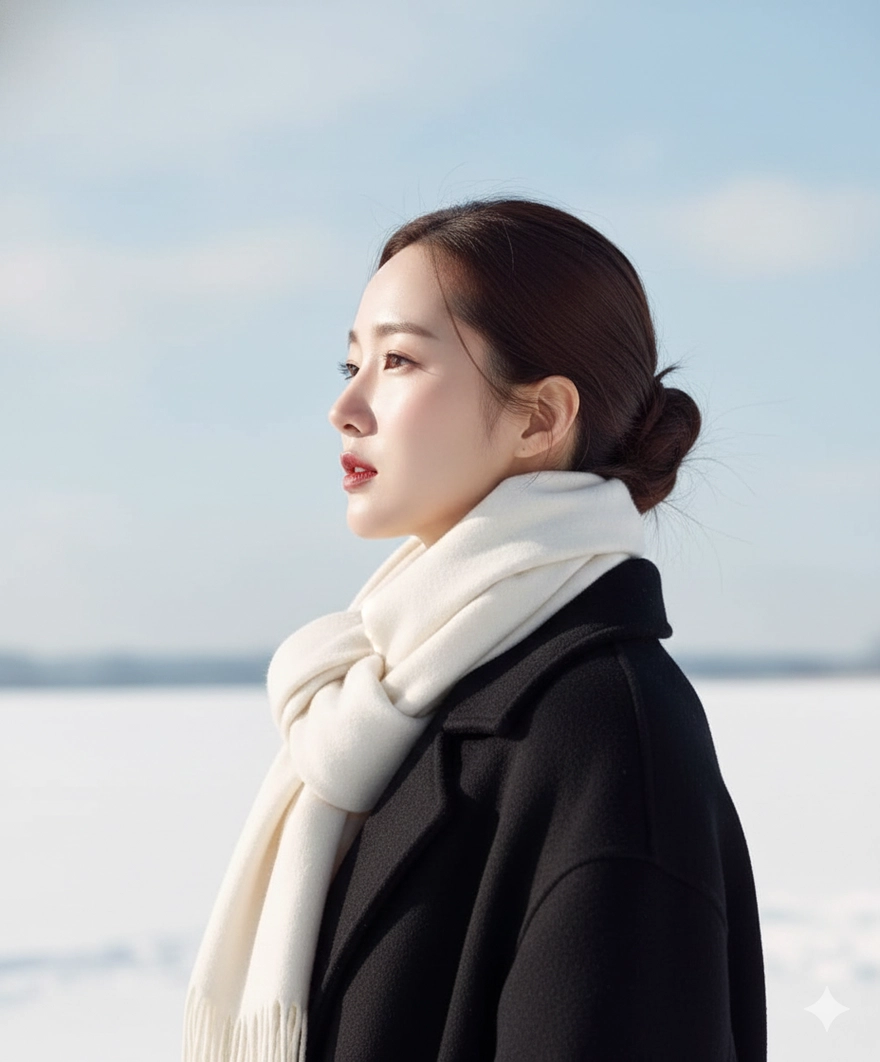 Bộ câu lệnh Gemini AI tạo ảnh tuyết rơi đẹp mê ly