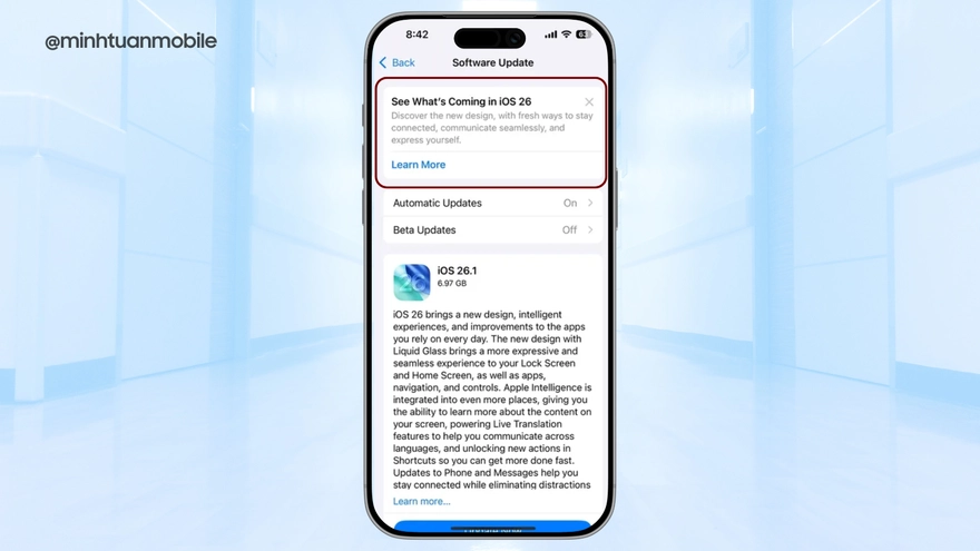 iOS 26 ổn định rồi, Apple muốn bạn nâng cấp ngay