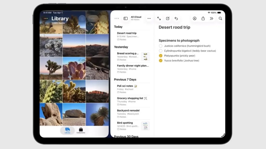 Split View trở lại lợi hại hơn trên iPadOS 26.2