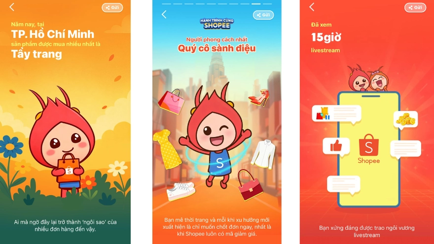 Cách xem Shopee Recap: Soi lại hành trình 