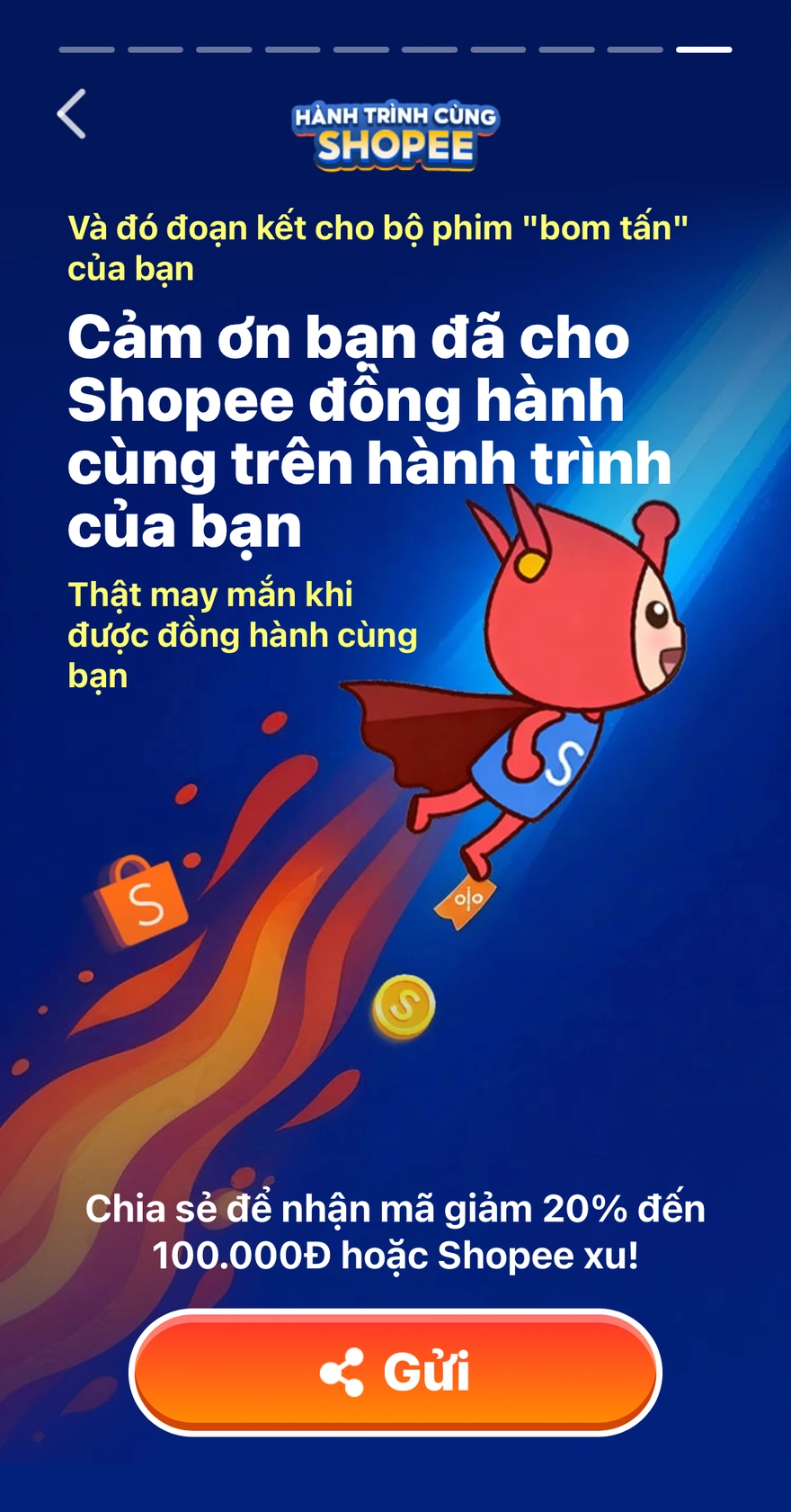 Cách xem Shopee Recap: Soi lại hành trình 